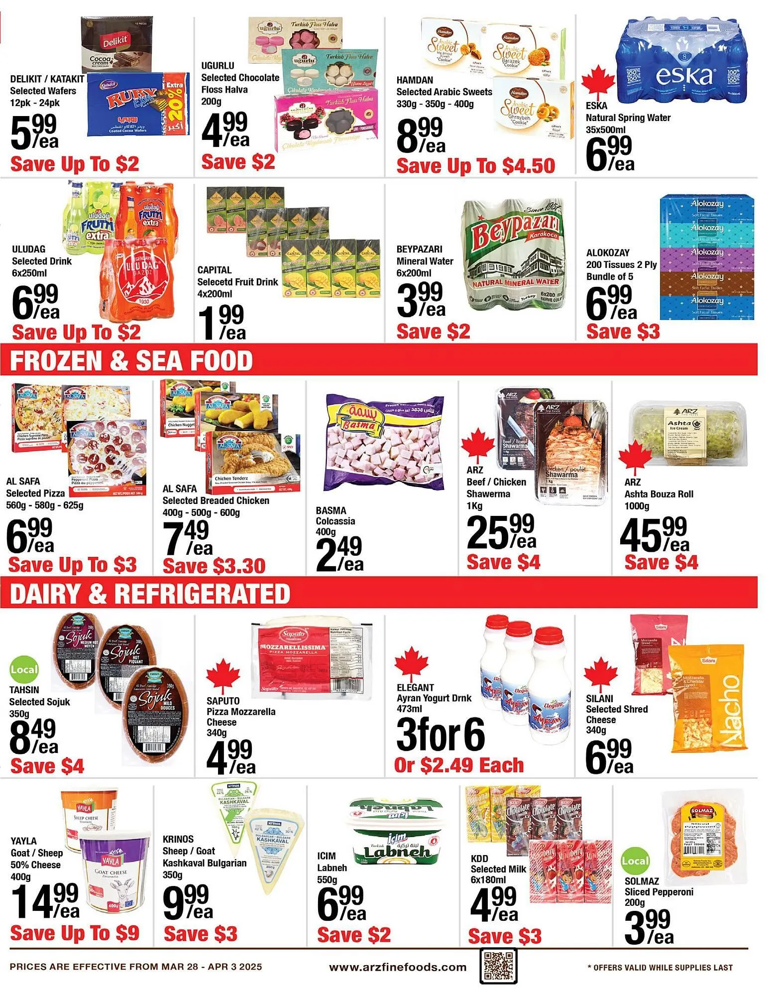 Arz Fine Foods flyer from March 28 to April 3 2025 - flyer page 5