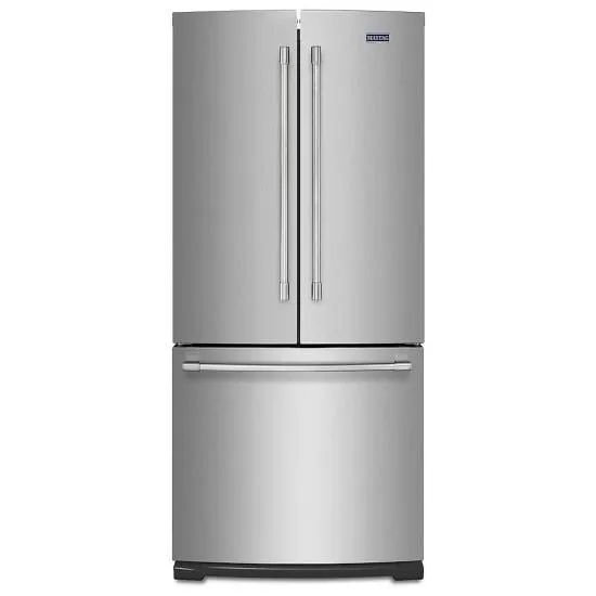 Maytag MFB2055FRZ French Door Refrigerator, 30 inch Width, 19.6 cu. ft. Capacity, Stainless Steel colour