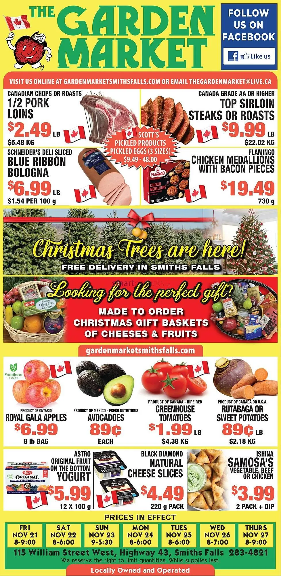 The Garden Market flyer from November 21 to November 27 2025 - flyer page 1