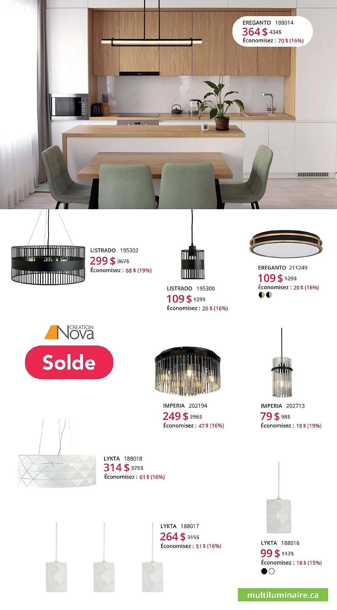 Multi Luminaire flyer from August 12 to January 6 2026 - flyer page 13