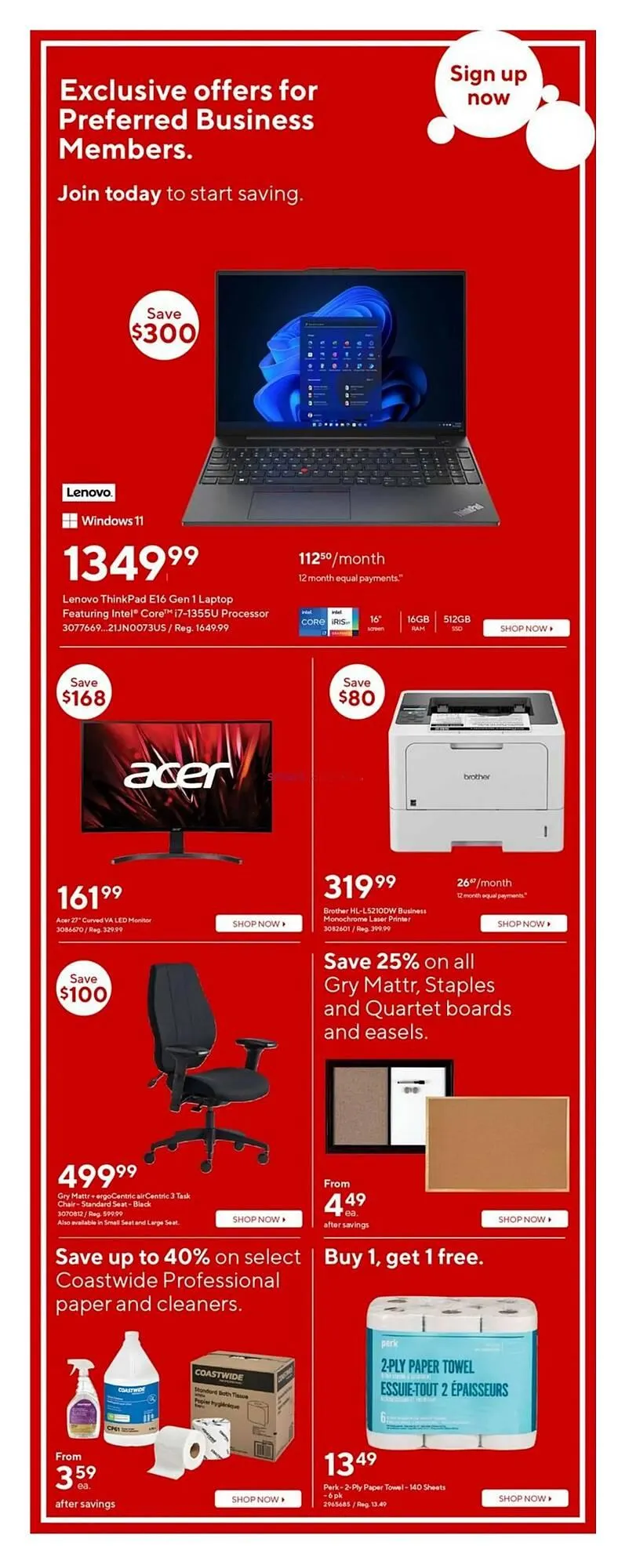 Staples flyer from January 17 to January 23 2025 - flyer page 3