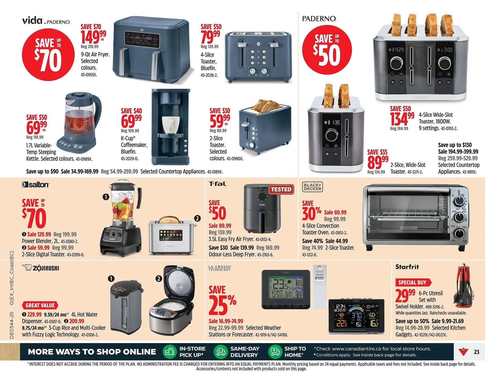 Canadian Tire flyer from October 23 to October 29 2025 - flyer page 23