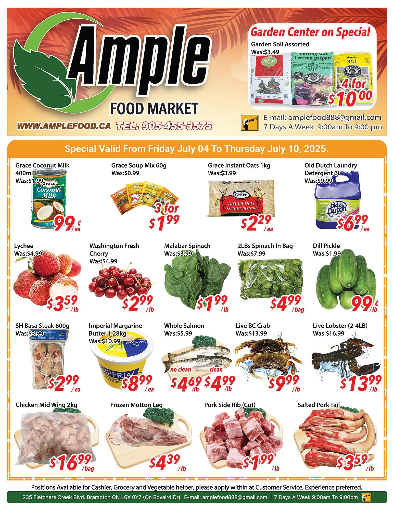 Ample Food Market flyer - 1