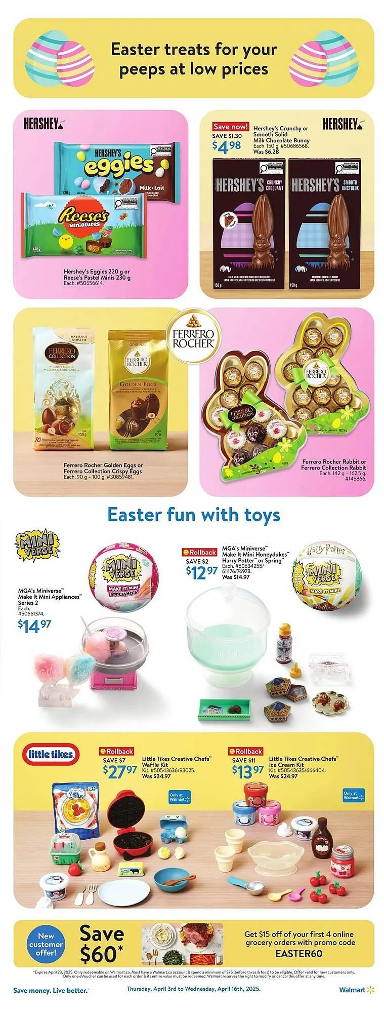 Walmart flyer from April 2 to May 31 2025 - flyer page 16