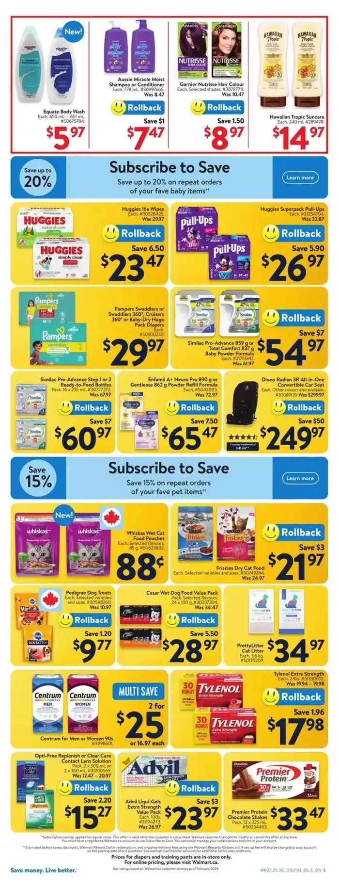 Walmart flyer from March 13 to March 19 2025 - flyer page 18