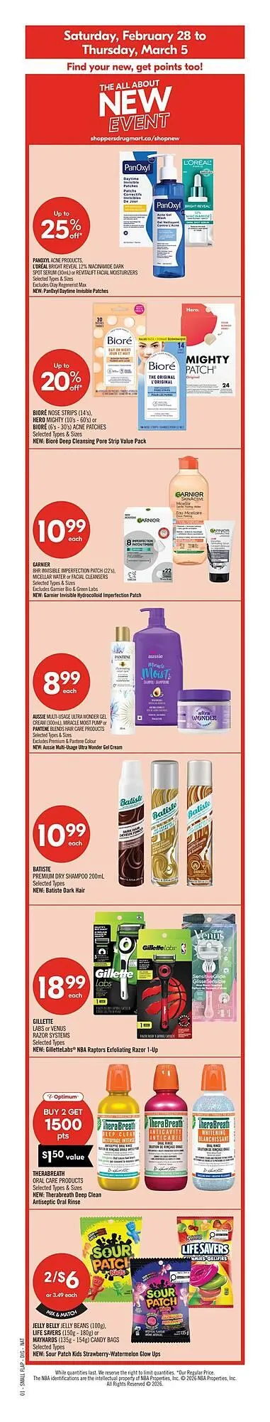 Shoppers Drug Mart flyer from February 28 to March 5 2026 - flyer page 3