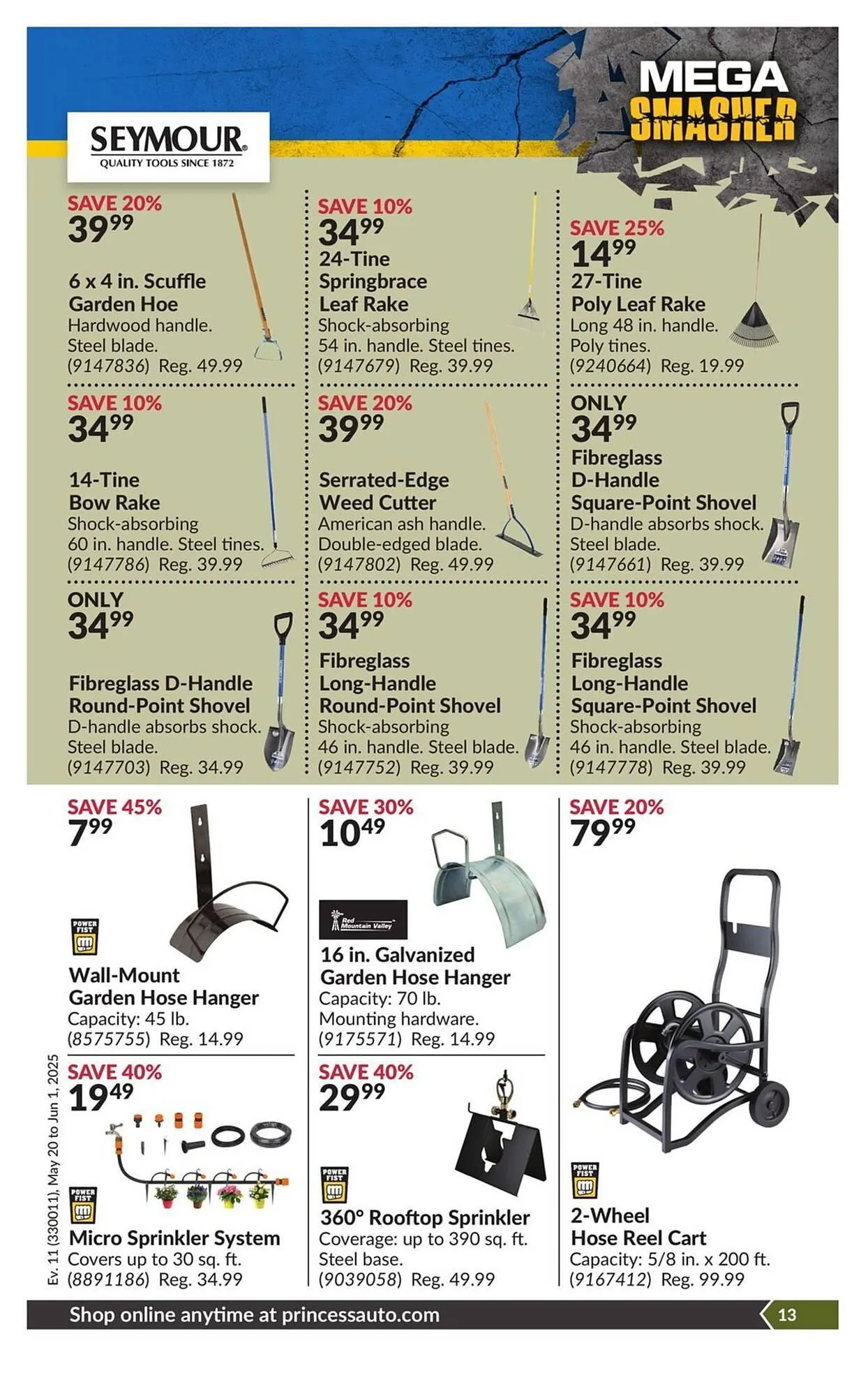 Princess Auto flyer from May 20 to June 1 2025 - flyer page 20