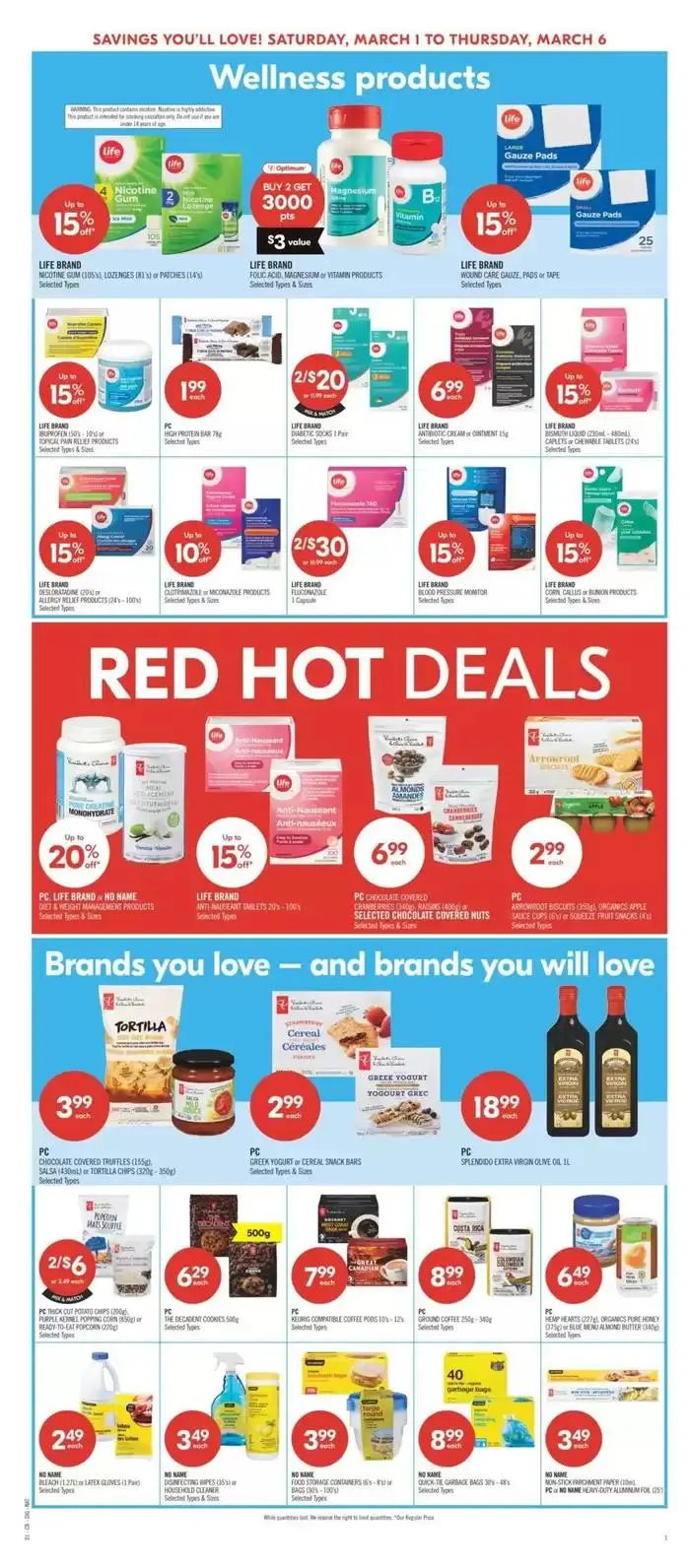 Top offers for smart savers from March 1 to March 6 2025 - flyer page 13