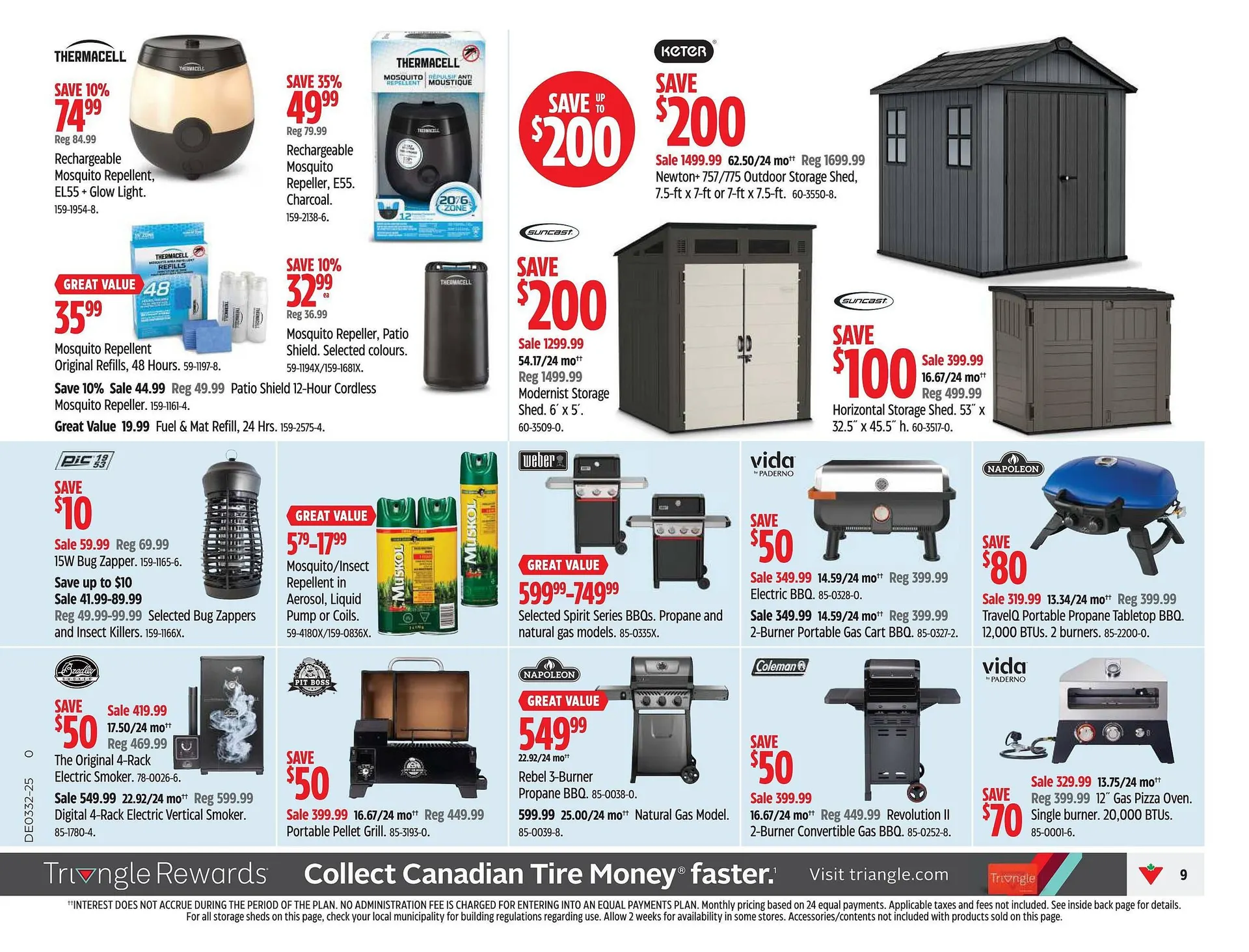 Canadian Tire flyer from July 31 to August 20 2025 - flyer page 9