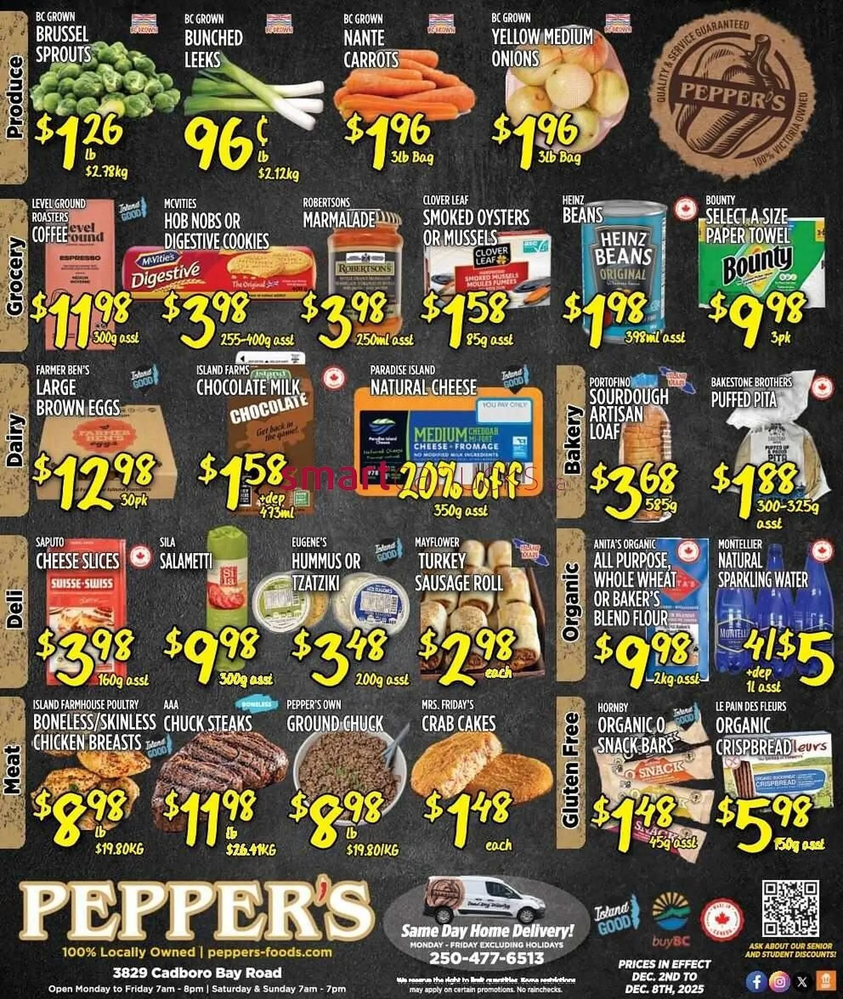 Pepper's Foods flyer from December 4 to December 10 2025 - flyer page 1