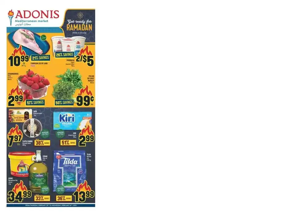 Top deals and discounts from February 20 to February 26 2025 - flyer page 1