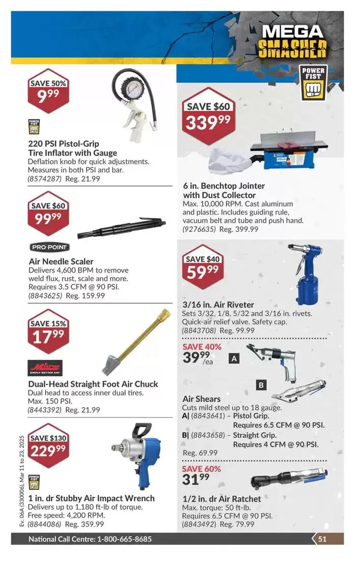 National Sale from March 11 to March 23 2025 - flyer page 56