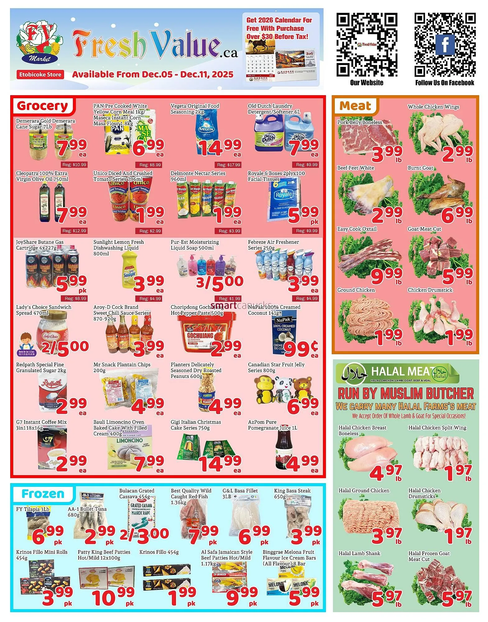 Fresh Value flyer from December 4 to December 10 2025 - flyer page 1