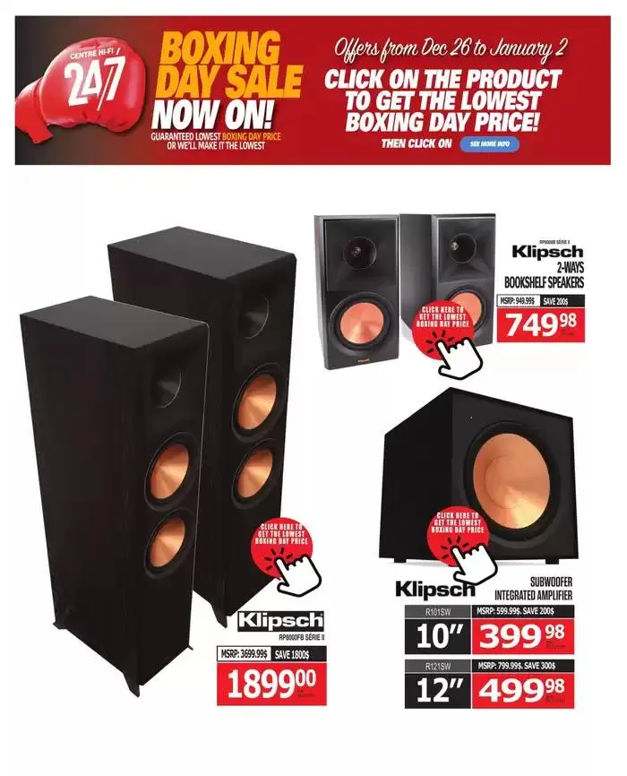 Exclusive deals and bargains from December 26 to January 2 2025 - flyer page 31