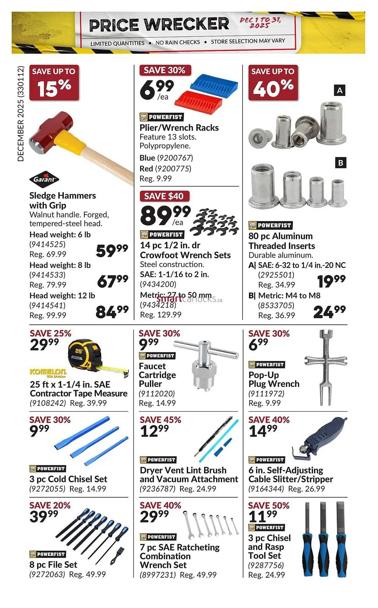 Princess Auto flyer from November 30 to December 6 2025 - flyer page 30