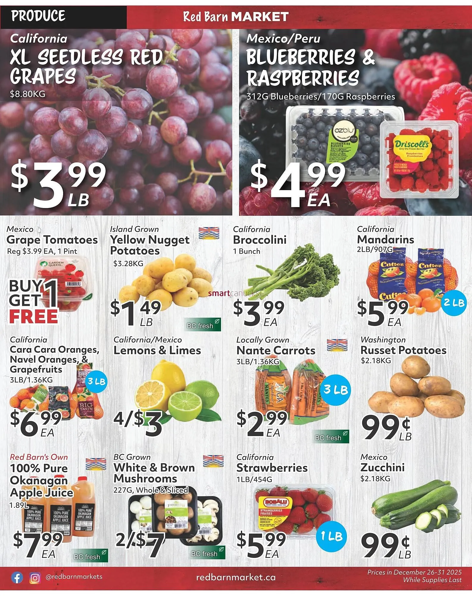 Red Barn Market flyer from December 26 to December 31 2025 - flyer page 6