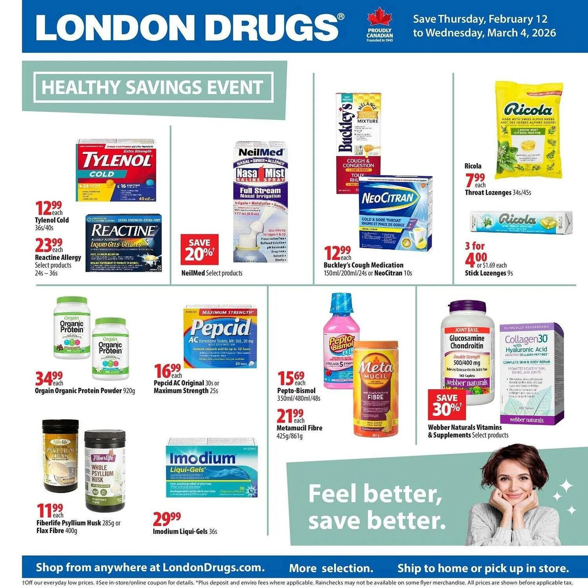London Drugs flyer - 1