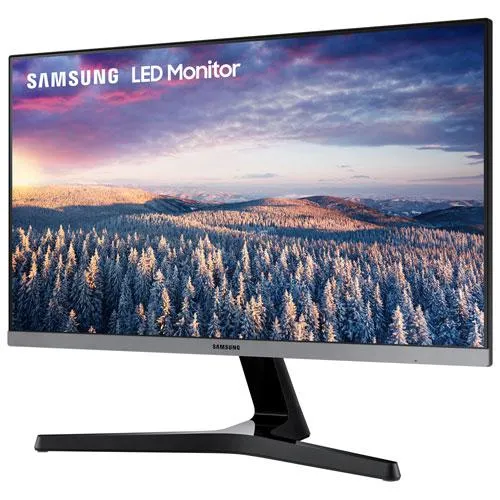 Samsung 24" FHD 75Hz 5ms GTG IPS LED Monitor (LS24R350FZNXZA) - Dark Blue/Grey