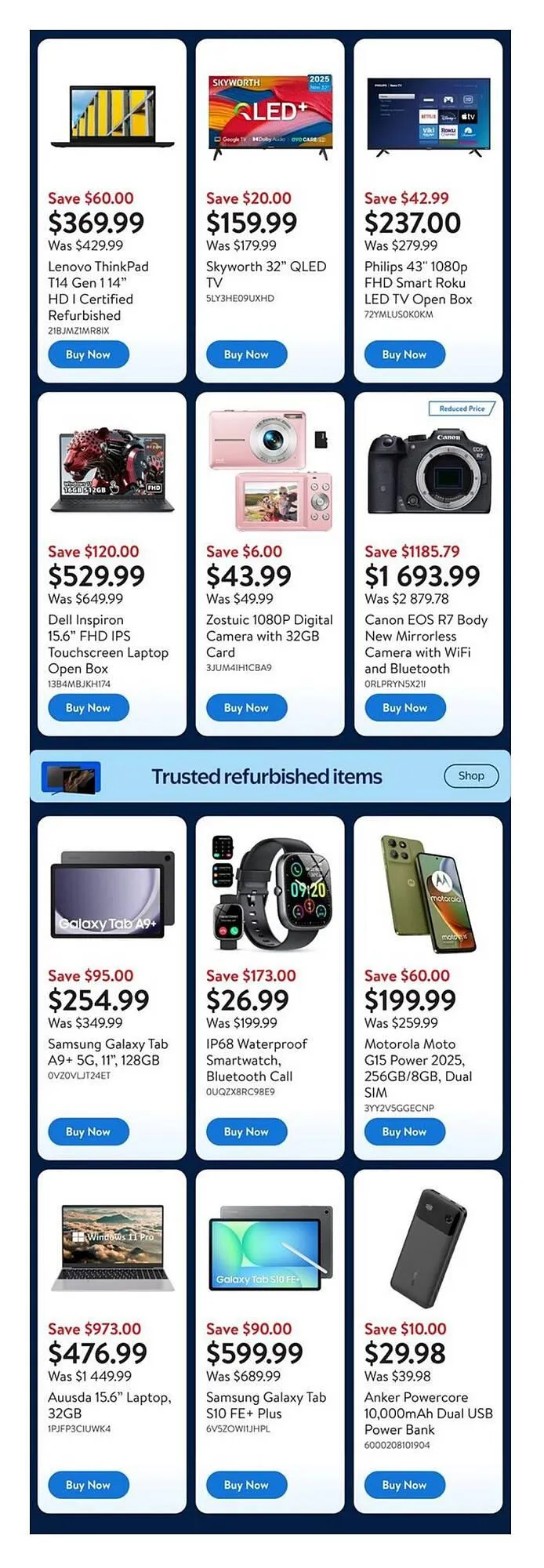 Walmart flyer from October 2 to October 8 2025 - flyer page 3
