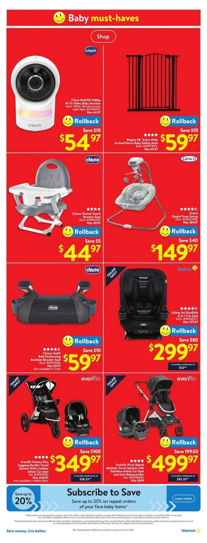Walmart flyer from August 15 to August 21 2024 - flyer page 4