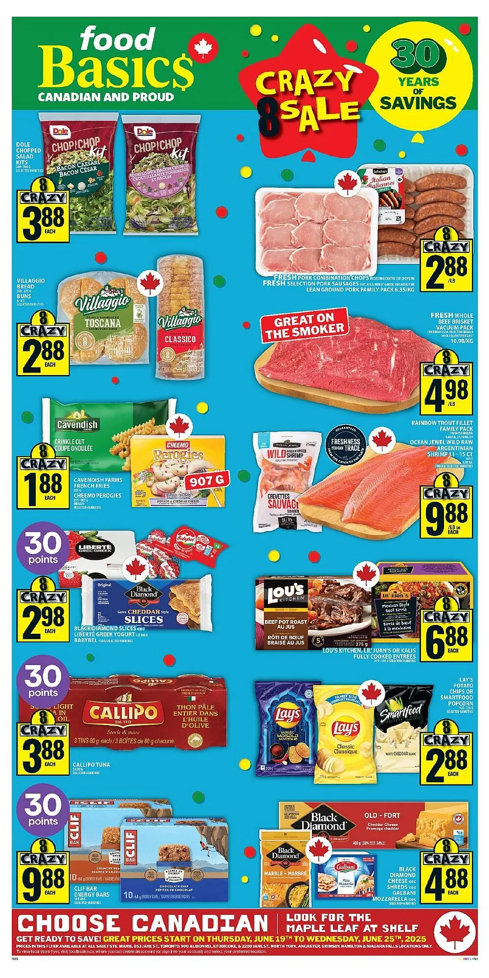 Food Basics flyer from June 19 to June 25 2025 - flyer page 1