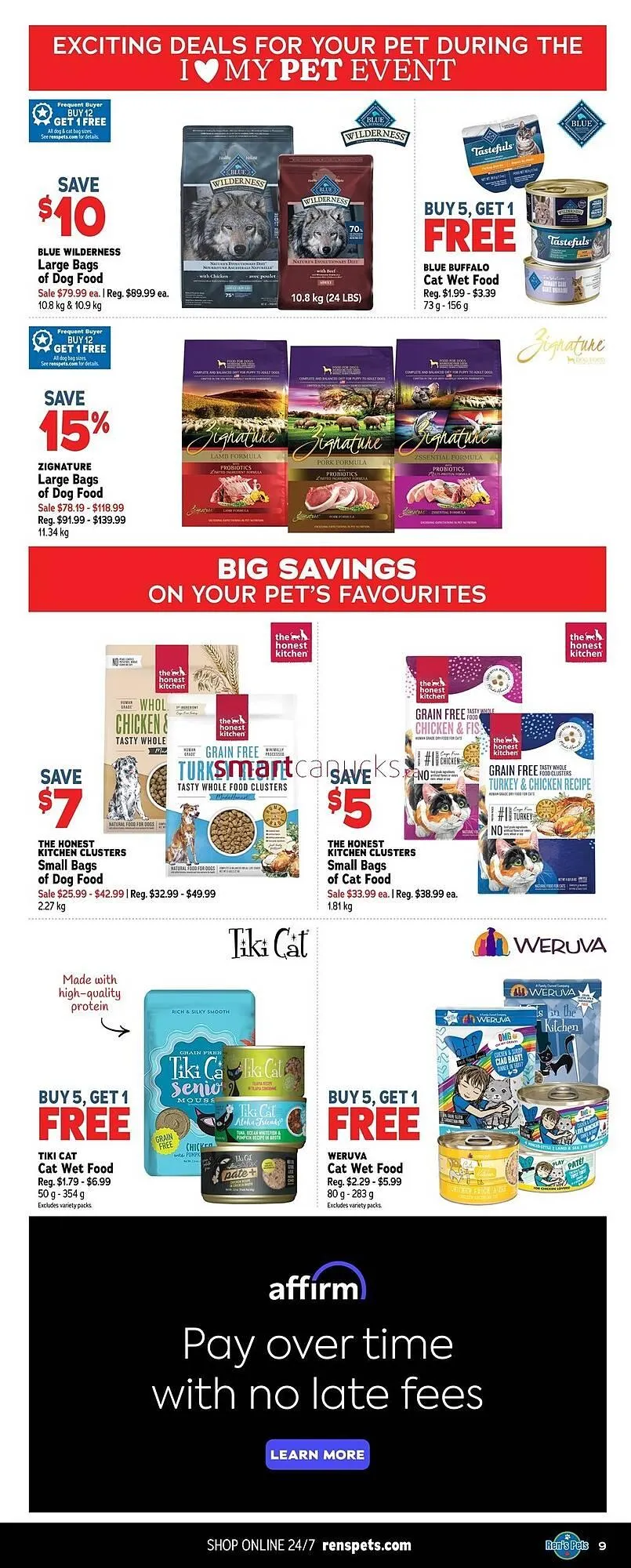 Ren’s Pets Depot flyer from February 17 to March 30 2025 - flyer page 9