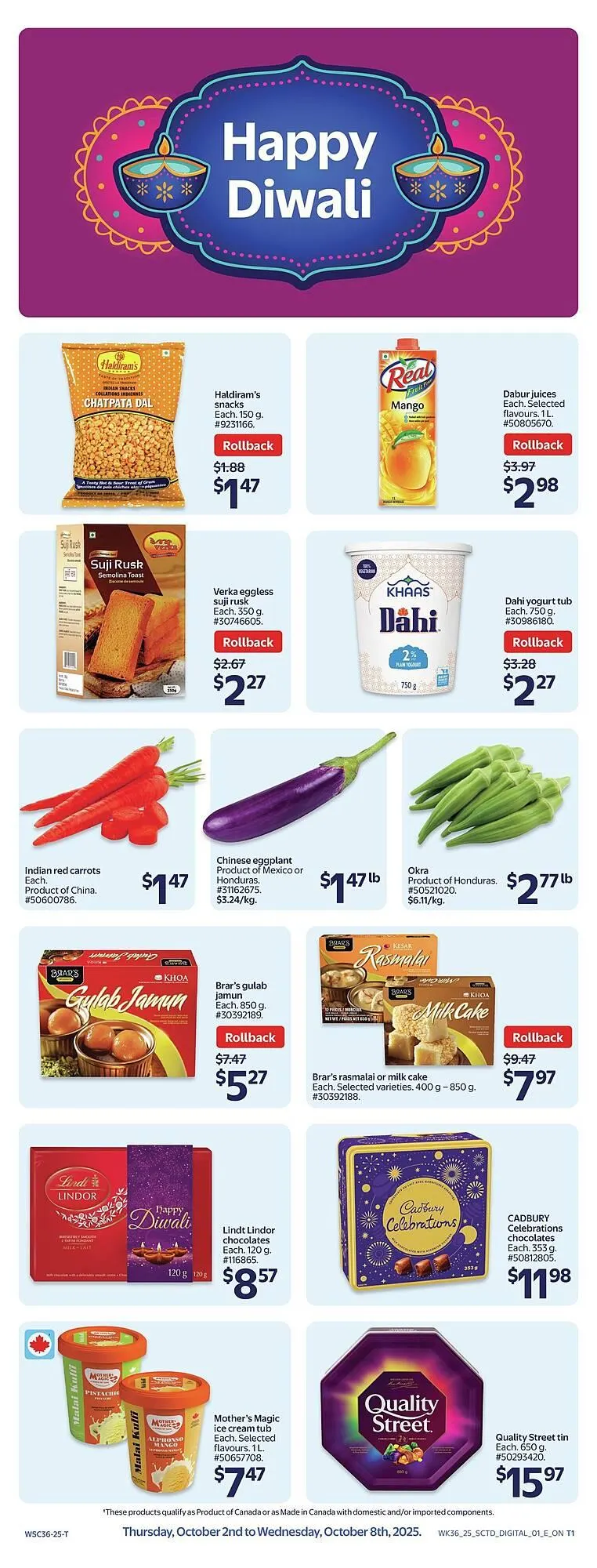 Walmart flyer from October 2 to October 9 2025 - flyer page 1