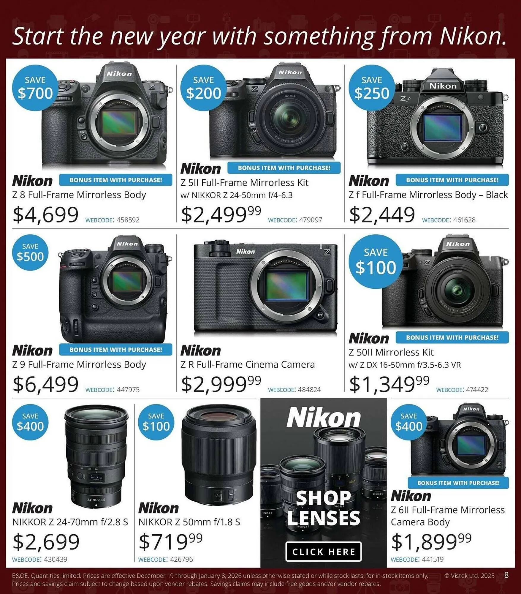 Vistek flyer from December 19 to December 27 2025 - flyer page 8