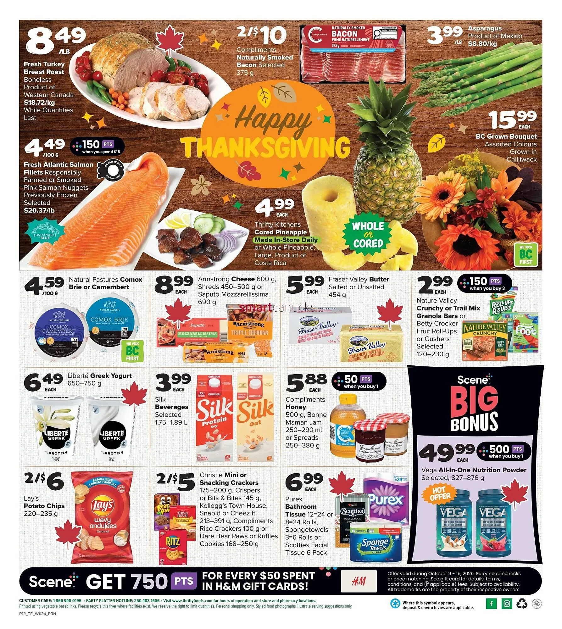 Thrifty Foods flyer from October 9 to October 15 2025 - flyer page 2