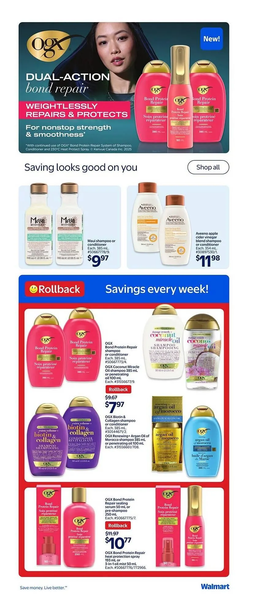 Walmart flyer from August 14 to August 20 2025 - flyer page 15