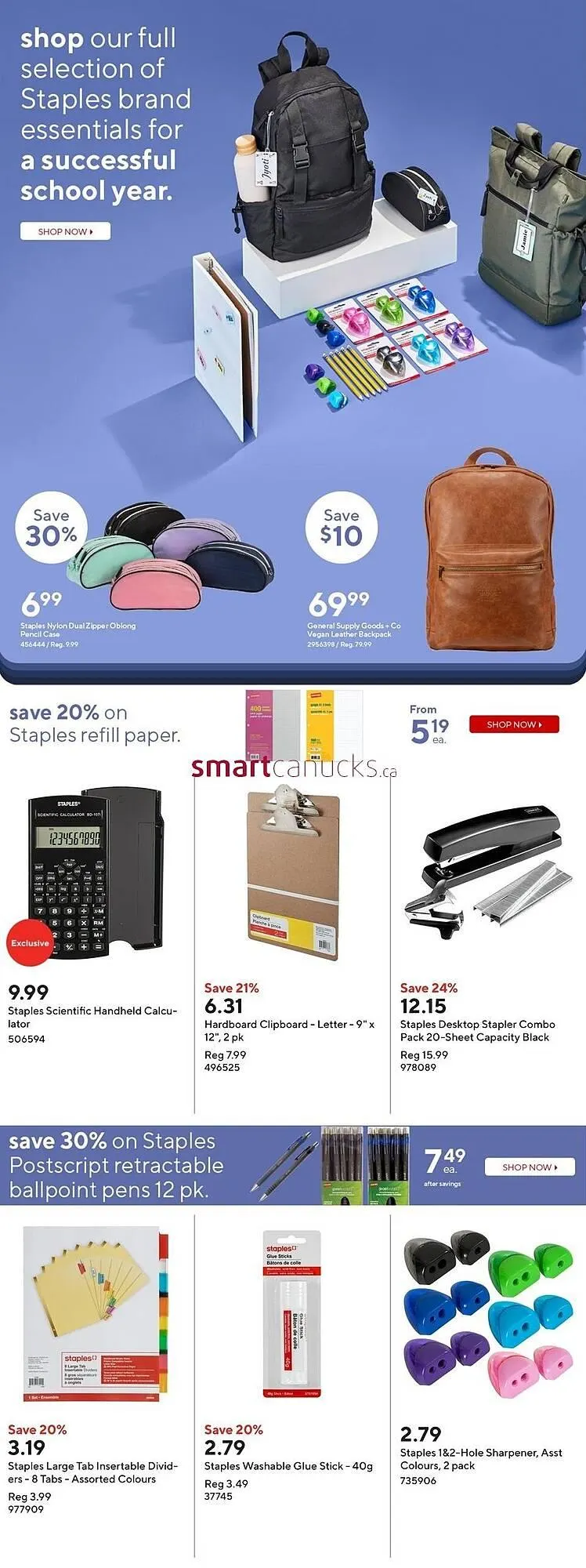 Staples flyer from August 15 to August 21 2024 - flyer page 9