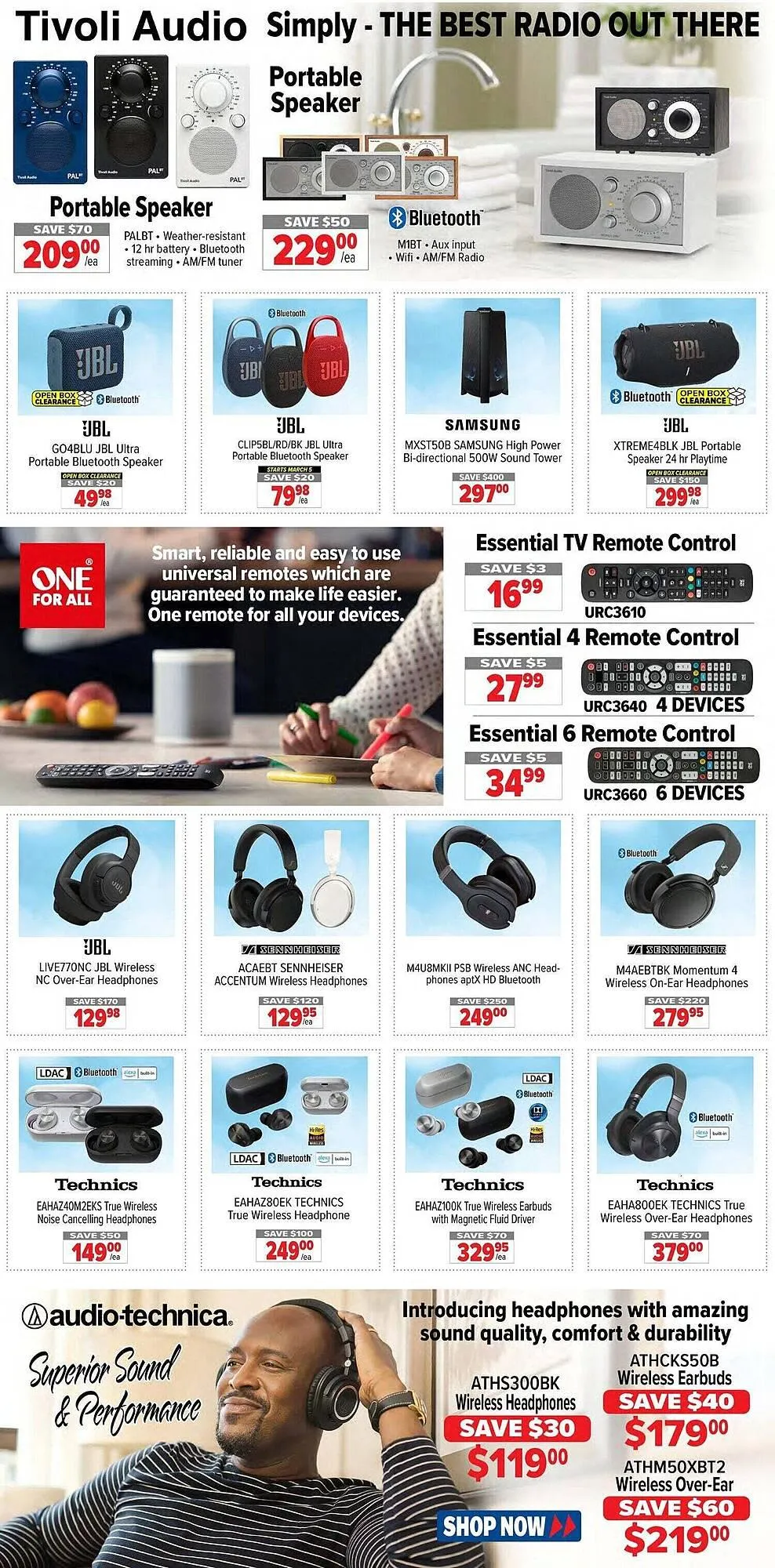 2001 Audio Video flyer from March 6 to March 19 2026 - flyer page 6