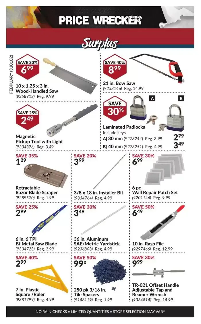 Current deals and offers from February 1 to February 28 2025 - flyer page 7