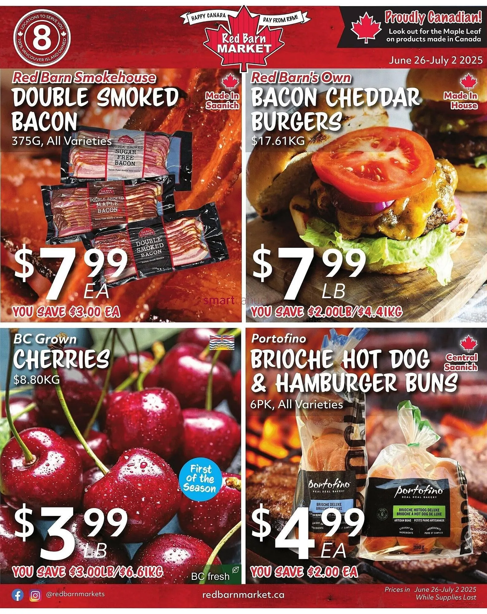 Red Barn Market flyer - 1