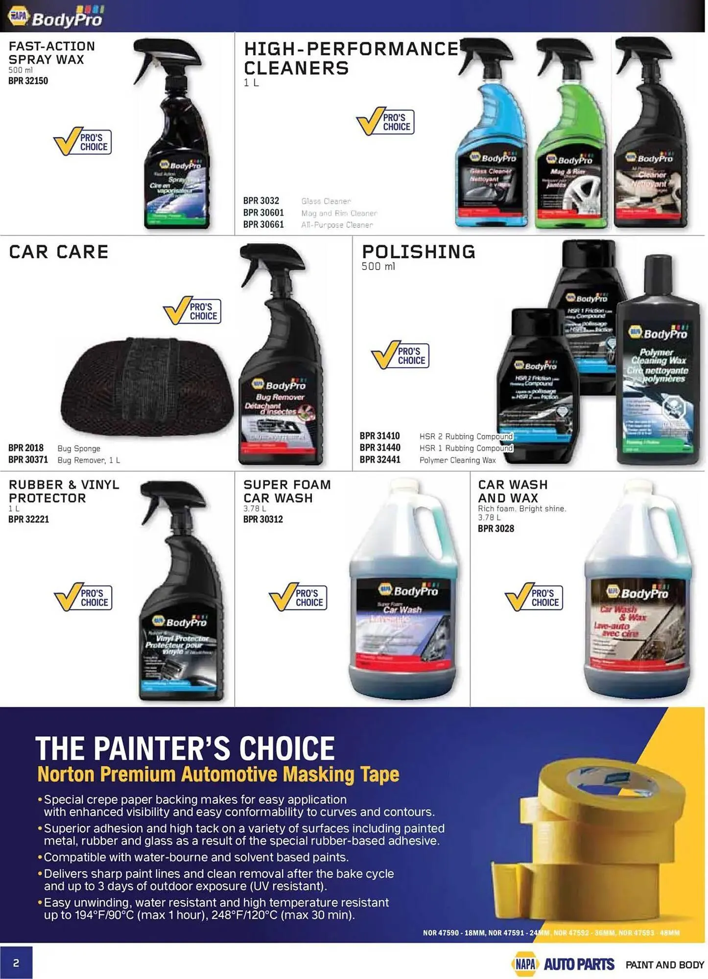 NAPA Auto Parts flyer from July 1 to August 30 2025 - flyer page 2