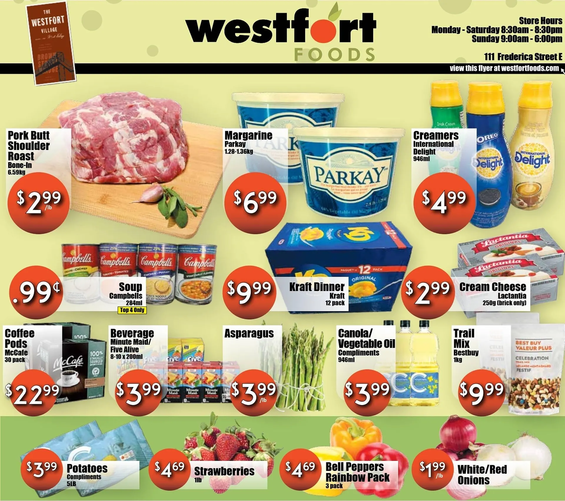 Westfort Foods flyer - 1