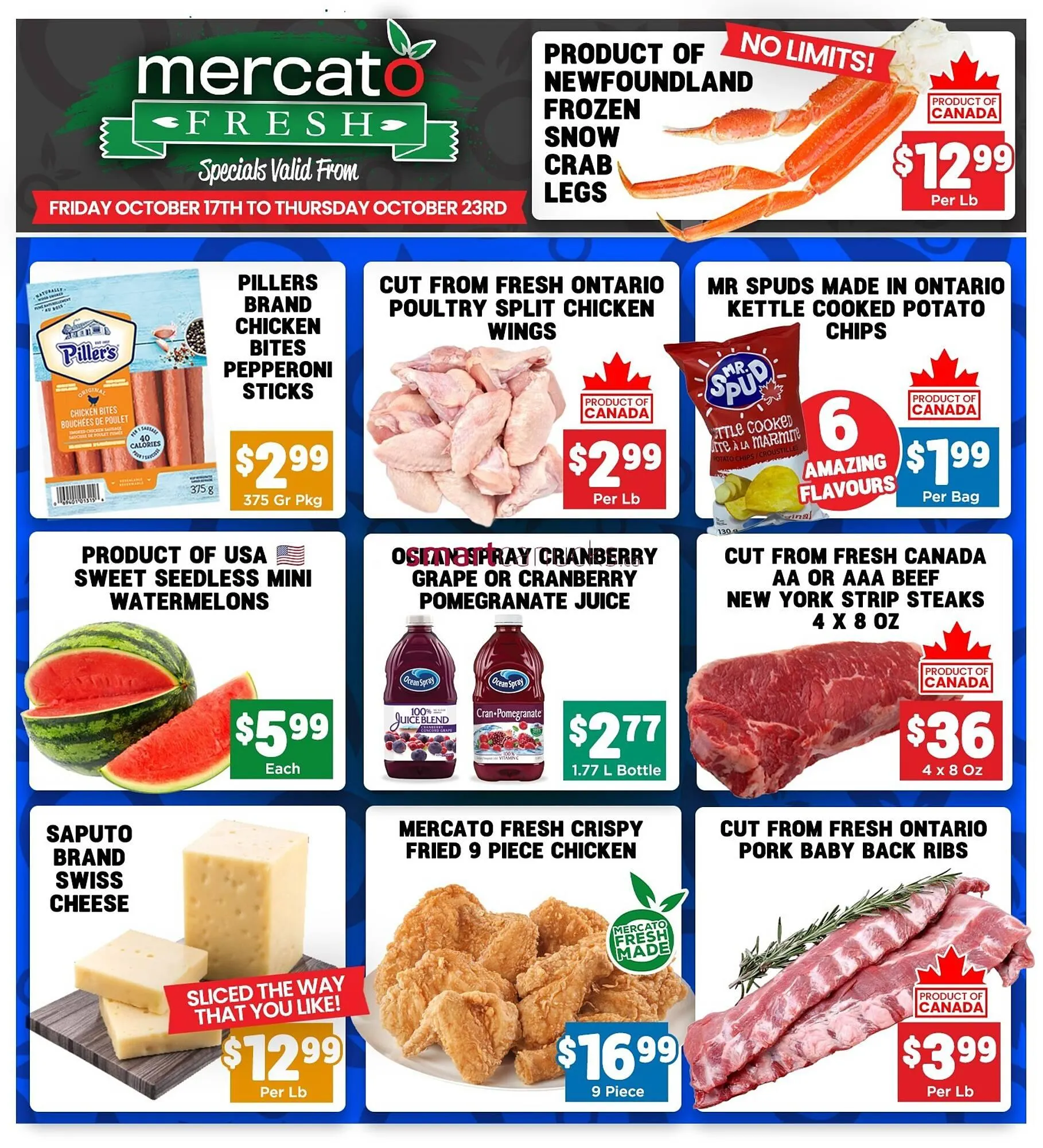 Mercato Fresh flyer from October 17 to October 23 2025 - flyer page 1