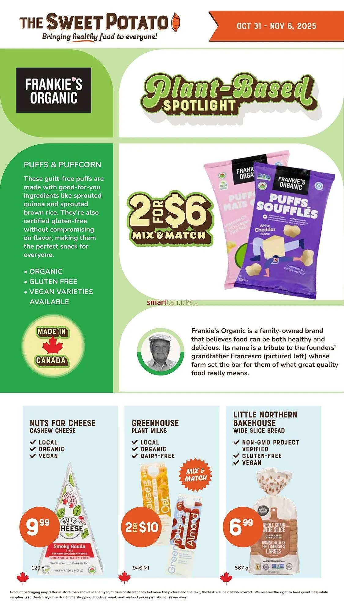 The Sweet Potato flyer from October 31 to November 6 2025 - flyer page 6