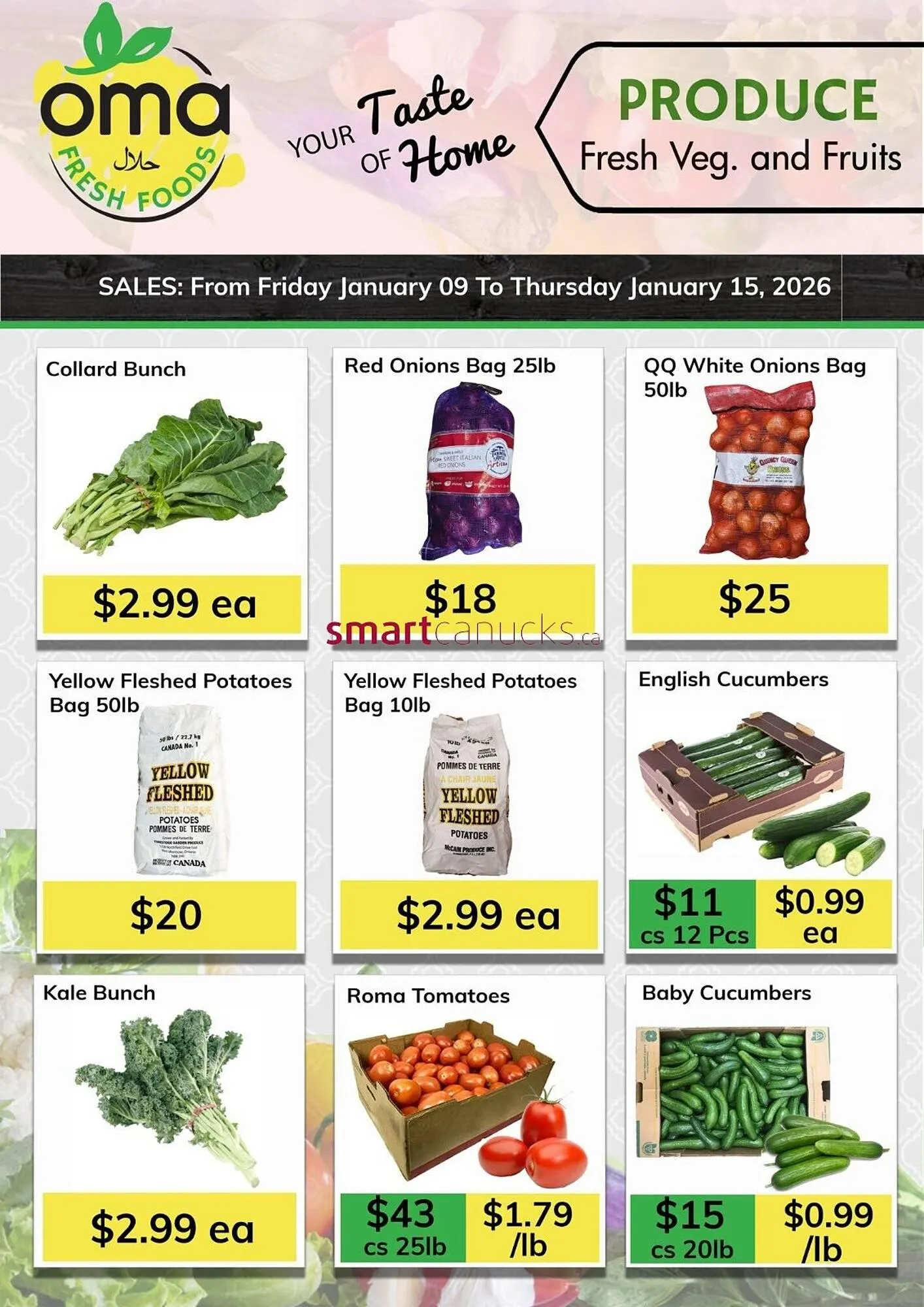 Oma Fresh Foods flyer from January 9 to January 15 2026 - flyer page 6