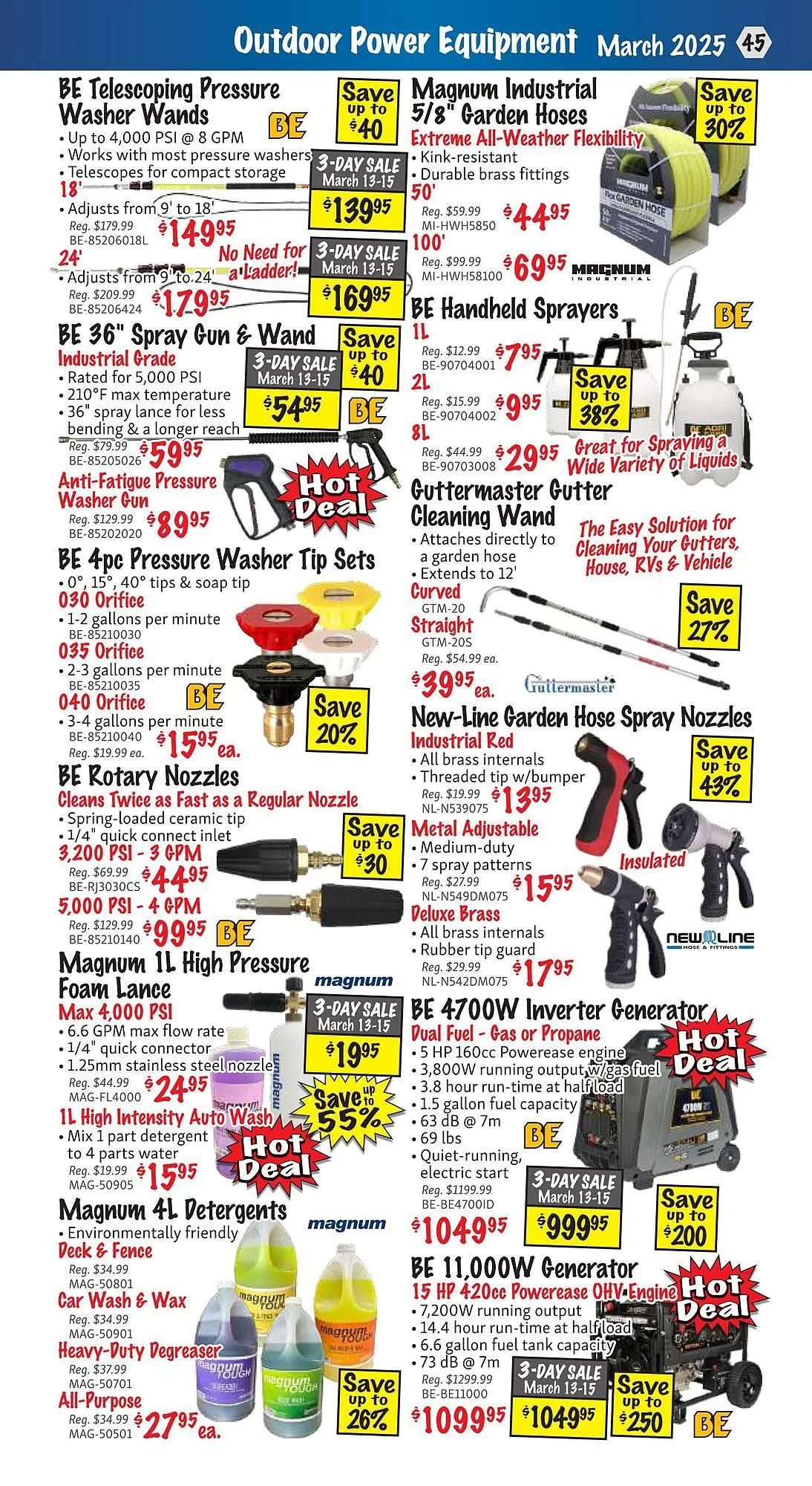 KMS Tools flyer from March 1 to March 31 2025 - flyer page 45