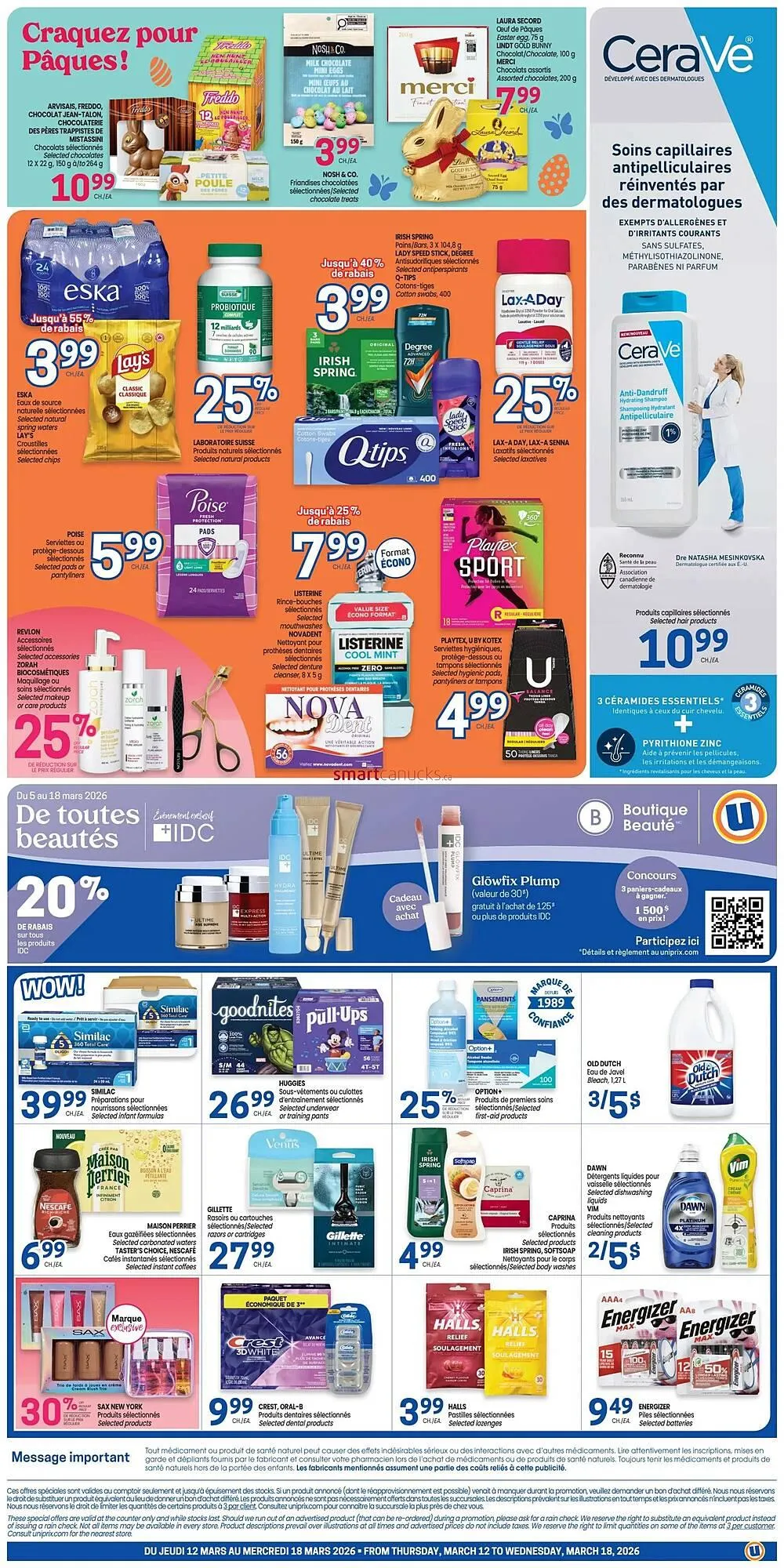 Uniprix flyer from March 12 to March 18 2026 - flyer page 2