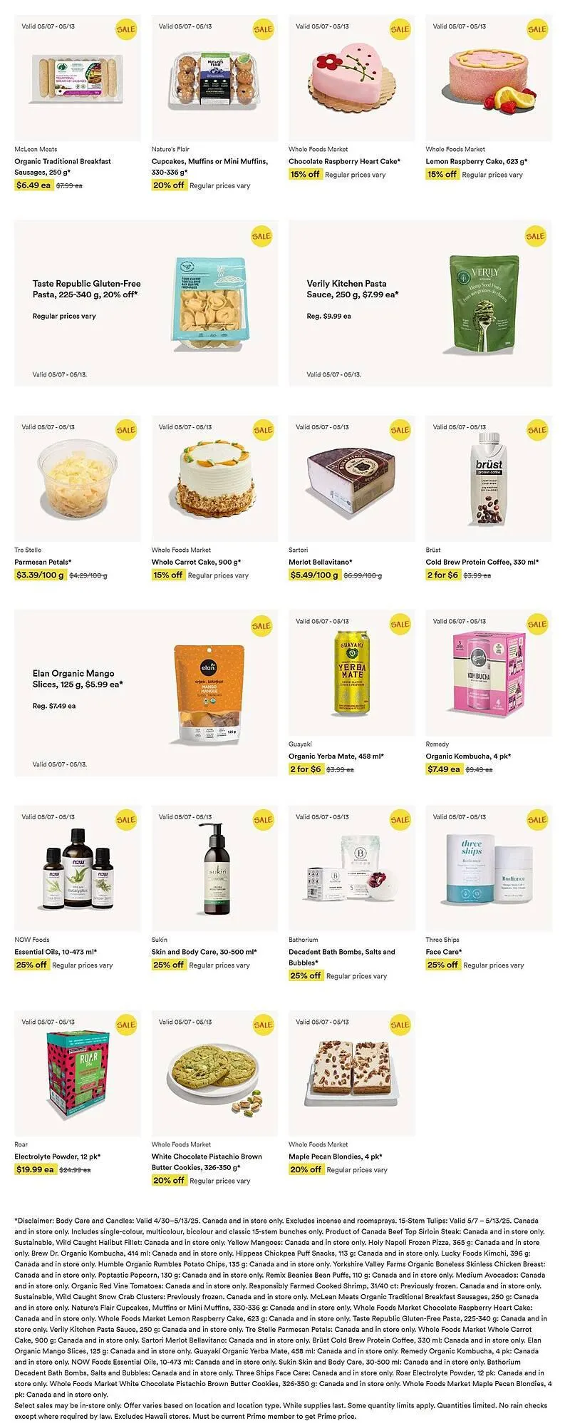 Whole Foods Market flyer from May 8 to May 15 2025 - flyer page 2