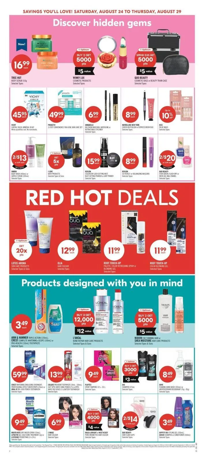 Exclusive deals and bargains from August 24 to August 29 2024 - flyer page 11