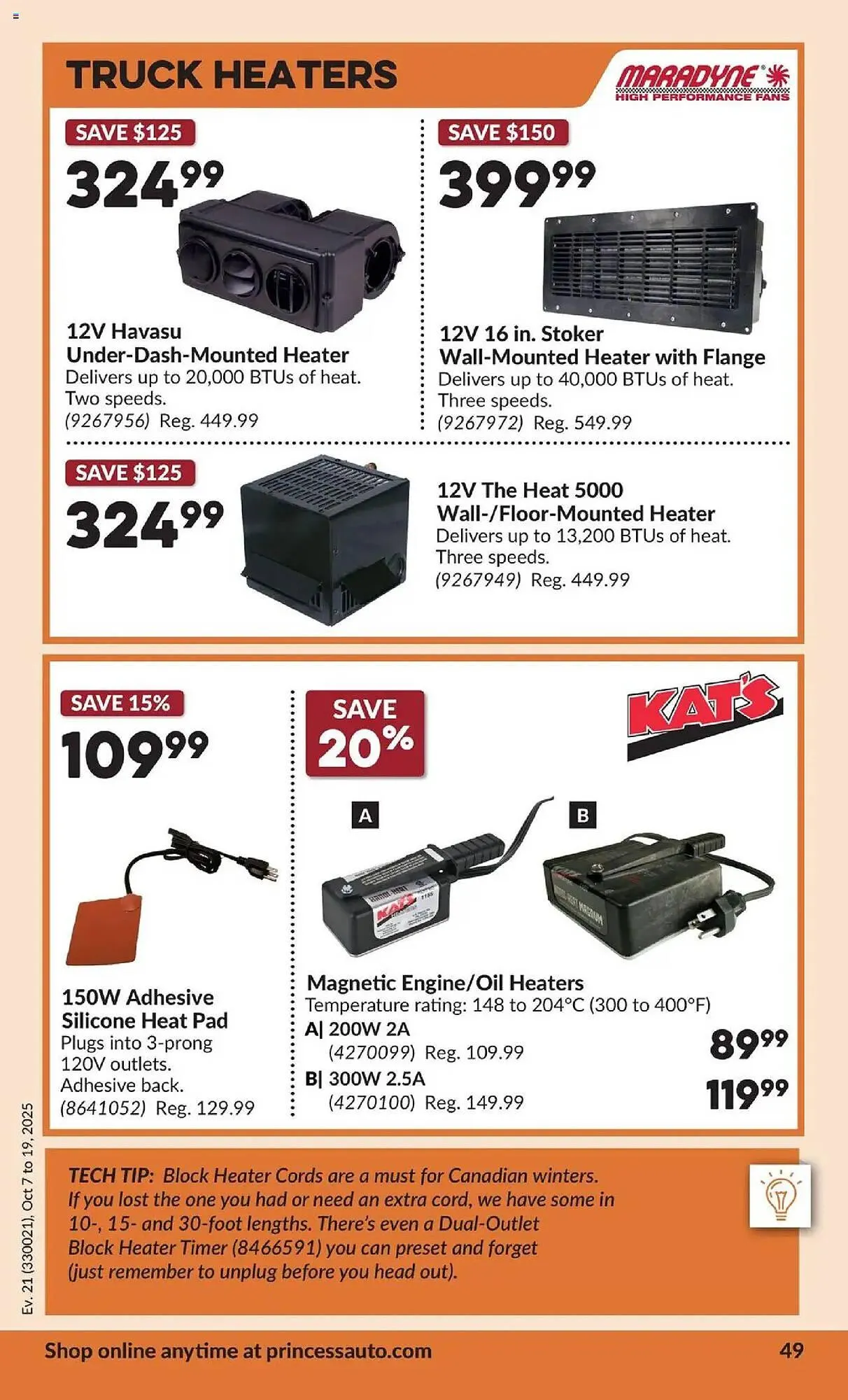Princess Auto flyer from October 7 to October 20 2025 - flyer page 55