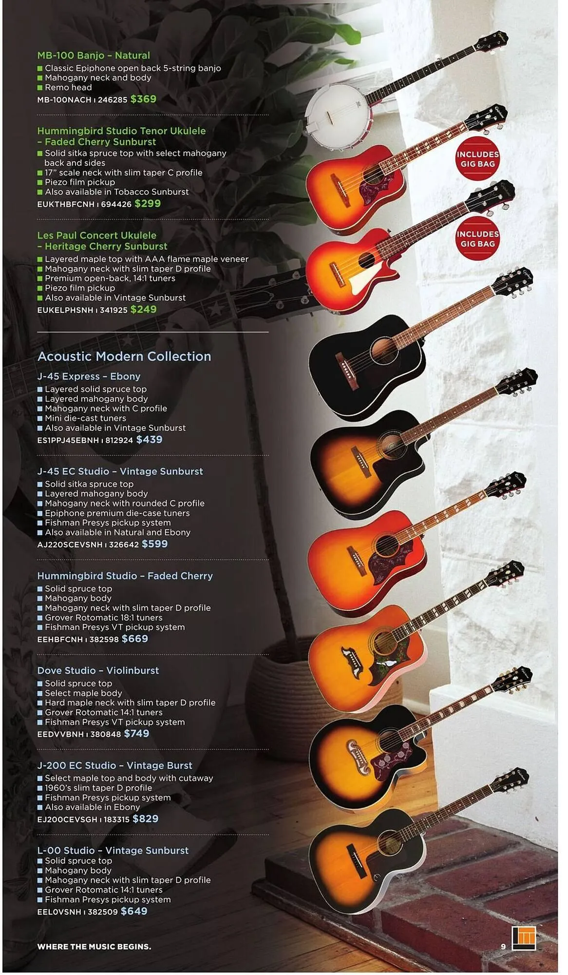 Long & McQuade flyer from November 5 to July 31 2026 - flyer page 9