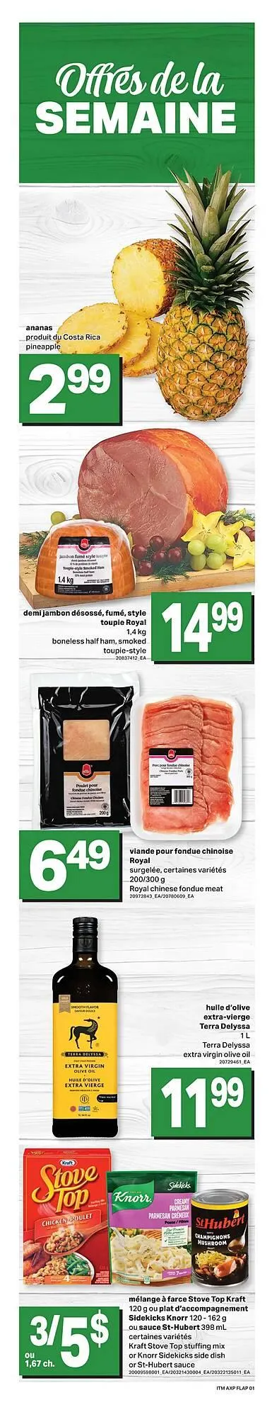 Axep flyer from April 10 to April 16 2025 - flyer page 1