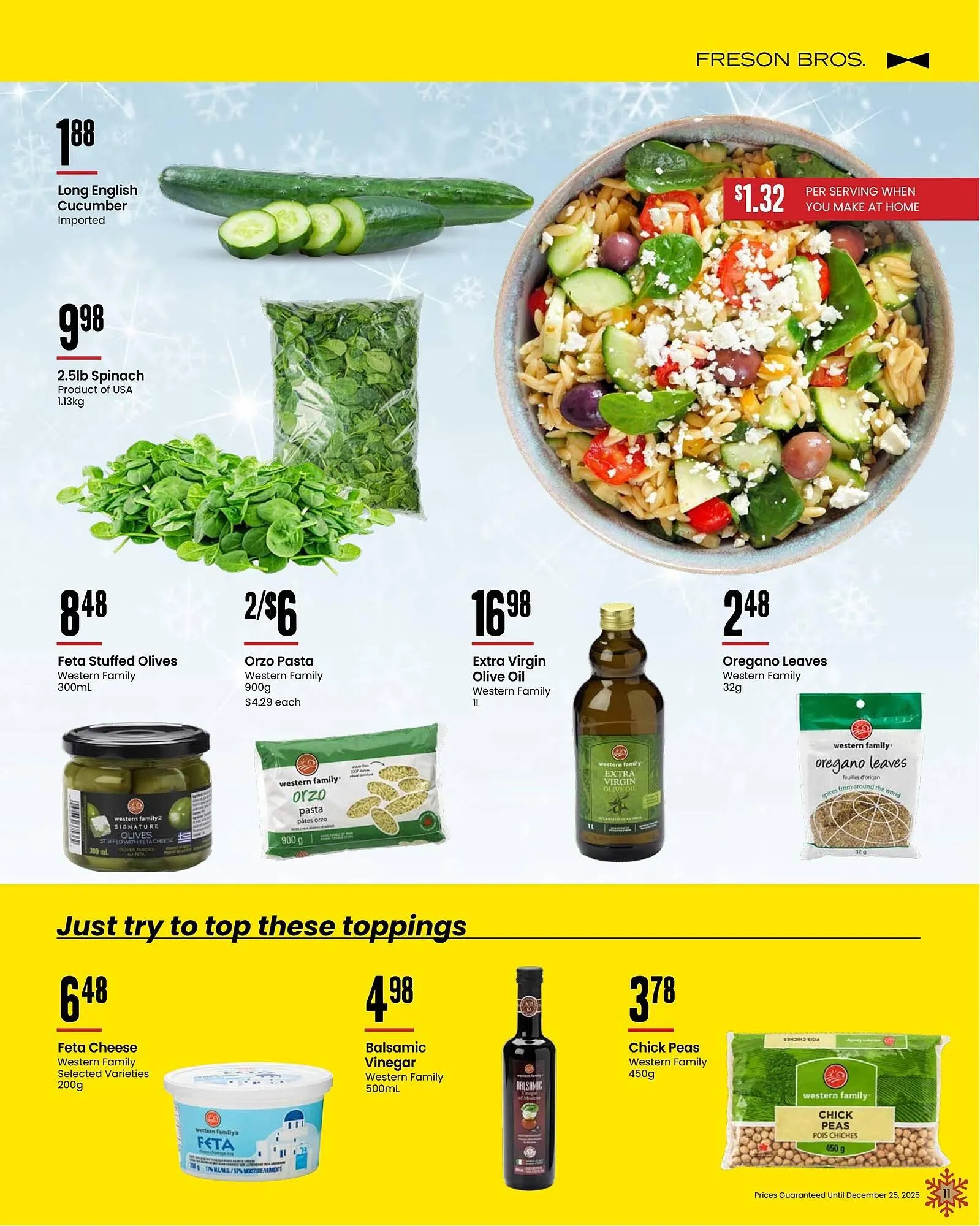 Freson Bros flyer from November 23 to December 6 2025 - flyer page 11