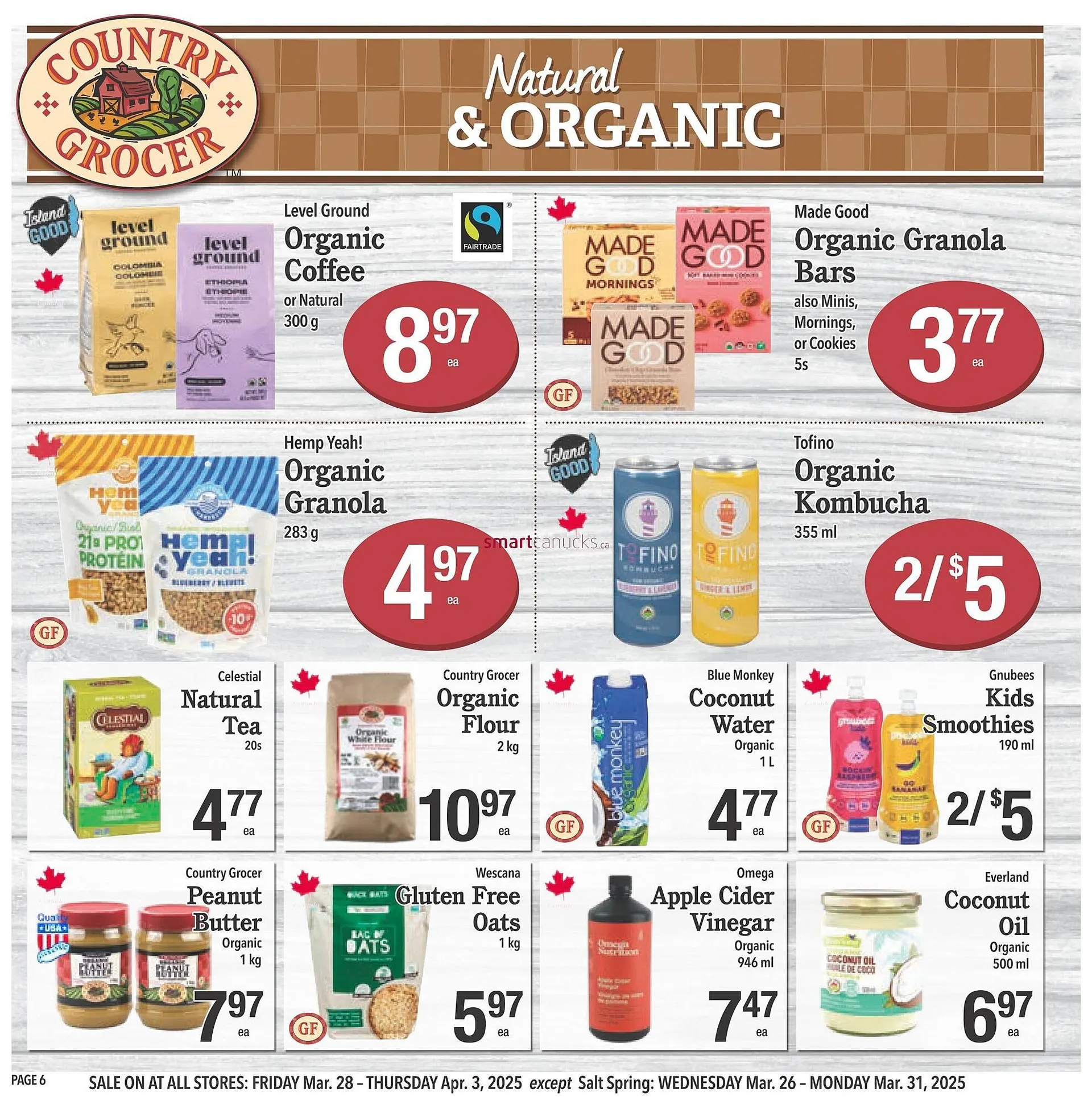 Country Grocer flyer from March 27 to April 2 2025 - flyer page 6