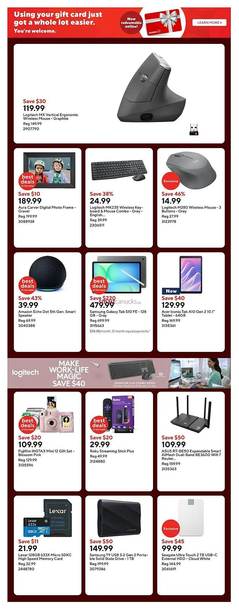 Staples flyer from December 25 to December 30 2025 - flyer page 8