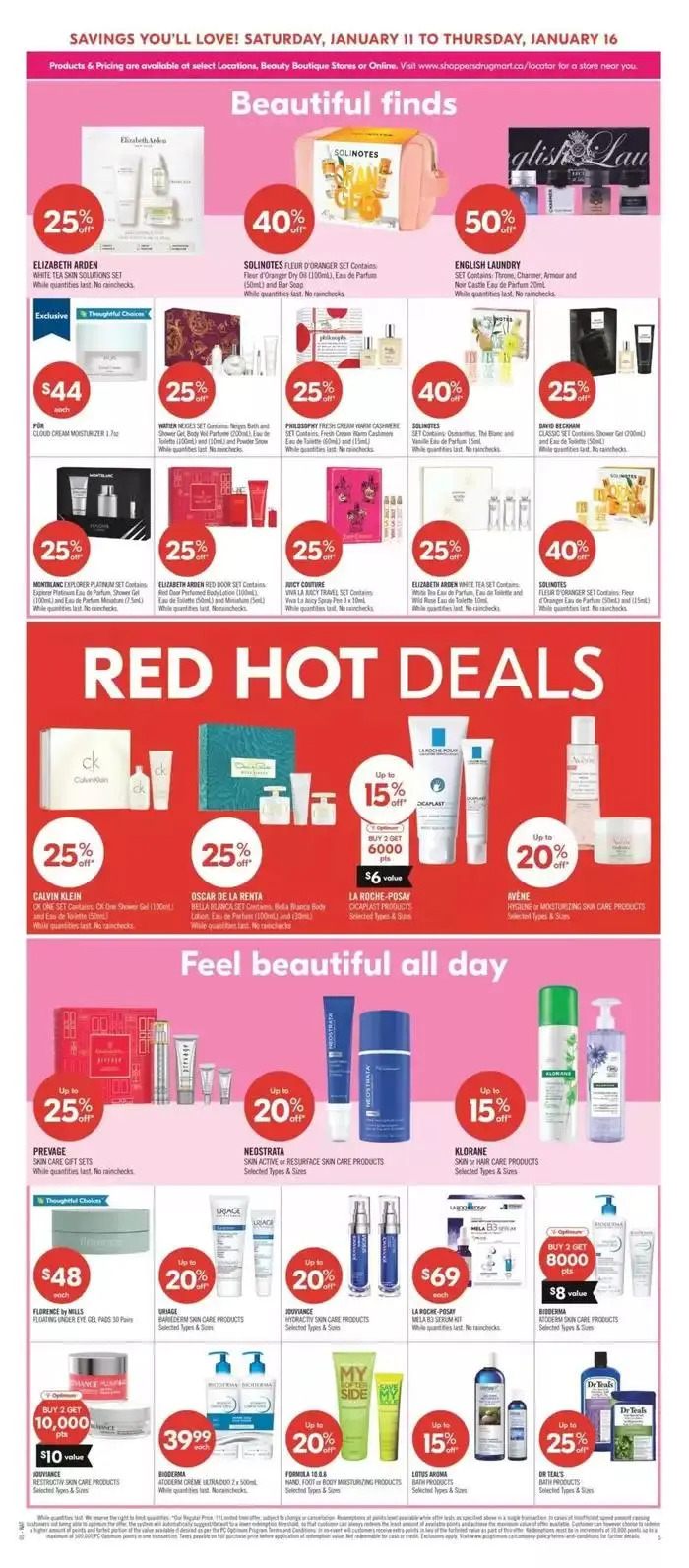 Shoppers Drug Mart Weekly ad from January 11 to January 16 2025 - flyer page 6